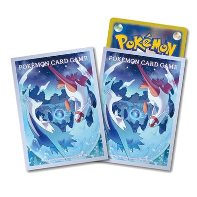 POKEMON Центр Оригинальный Щит для Игровой Колоды Покемонов Полипропилен ПП Латиас/Латиос