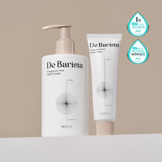 MD'S PICK De Barista Unscented Hand Cream: Choose 1 of 2 Types (Portable/Large)