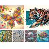 Животное 5D DIY Кристальная Частичная Алмазная Мозаика Особой Формы Набор Домашний Настенный Декор