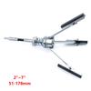 Three-jaw Cylinder Sander Inner Diameter Grinder Steel Car Engine Brake Cylinder Bore Hone Tool Flexible Shaft Honing 19-64mm