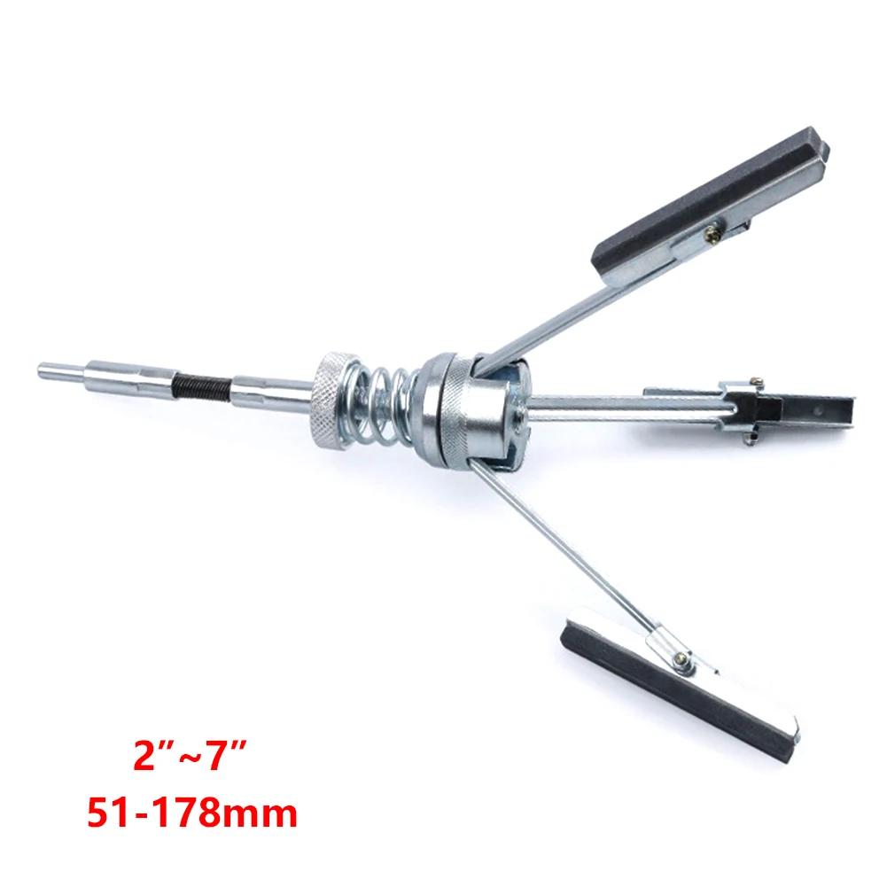 Three-jaw Cylinder Sander Inner Diameter Grinder Steel Car Engine Brake Cylinder Bore Hone Tool Flexible Shaft Honing 19-64mm