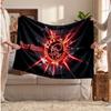 Ajax Amsterdam Personalized Fleece Blanket With Football Logo, Custom Name Text Soft Warm Home Throw Blanket