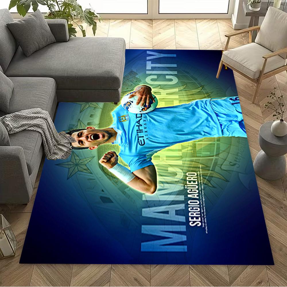 Legend Football Spirit Carpet Suitable for Foyer Entryway Dormitory Dining Room Anti-slip Rug Office home decor Spiritual Gift