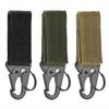 4 шт. Многофункциональные тактические подвесные пряжки для улицы, нейлоновая стропа, ремень, треугольная пряжка, аксессуар для альпинистского инструмента, карабин, брелок