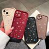 Soft Silicone Square Ladder Printing Pattern Phone Casing Full Cover Camera Shockproof Protection Rubber Case for Samsung