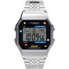 TIMEX X PAC-MAN T80 34mm Watch, Pac-Man Silver. One Size, 34mm T80 Pac-Man