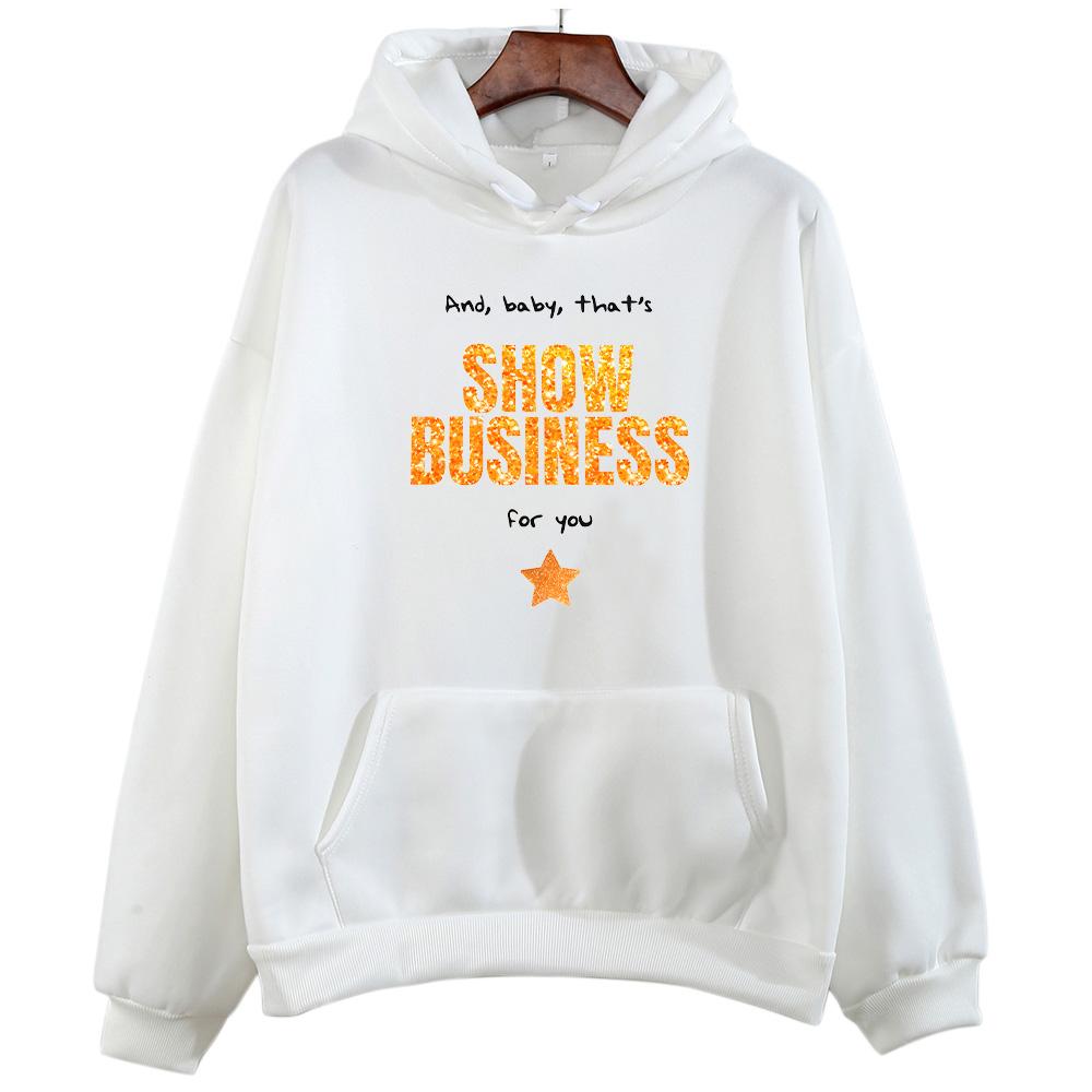 Вдохновленная Тейлор Жизнь Шоугерл Шоу-бизнес Толстовки УНИСЕКС Одежда Хлопок Идеальная Женская Толстовка Повседневные Пуловеры с Длинным Рукавом