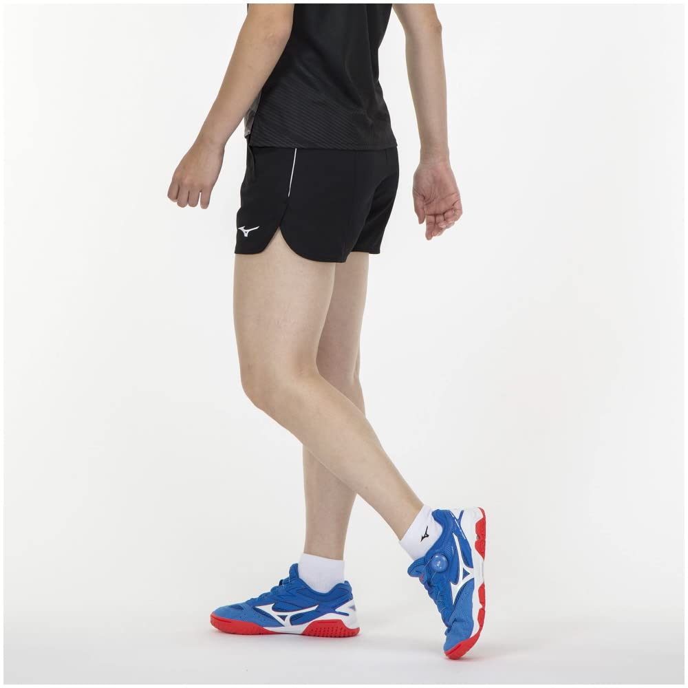 Mizuno JTTA 82JB9204 Настольный теннис Размер M на Японский размер Женские брюки, Стандартные, Влагоотводящие, Быстросохнущие, Черные, (Эквивалент М)