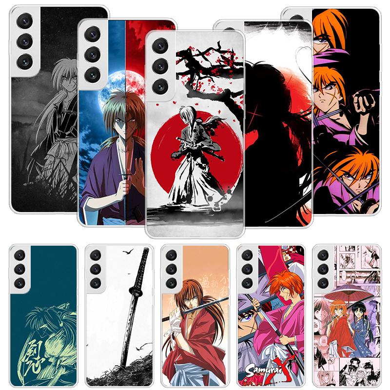 Rurouni Kenshin Anime Phone Case For Samsung Galaxy S26 Ultra S23 S24 S25 Edge S20 FE S21 S22 Plus Soft Print Shell Cover Fundas
