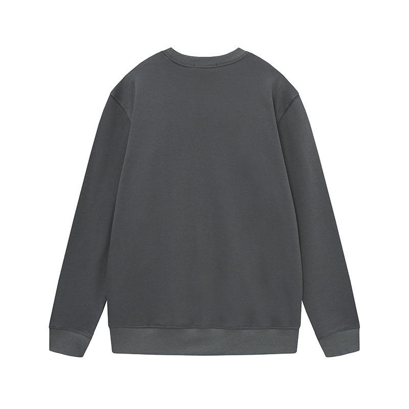 STONE 20SS Унисекс Толстовка с круглым вырезом и значком-компасом: Функциональный, Повседневный