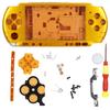 For PSP3000 Game Console Case Full Housing Shell With Screwdriver Wearable Compact(Yellow)