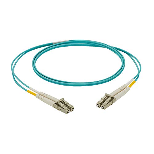 Патч-корд Panduit NetKey для оптоволокна, LC Duplex на обоих концах, полярность A-B, OM3 LSZH, 1 м, NKFPX2ELLLSM001