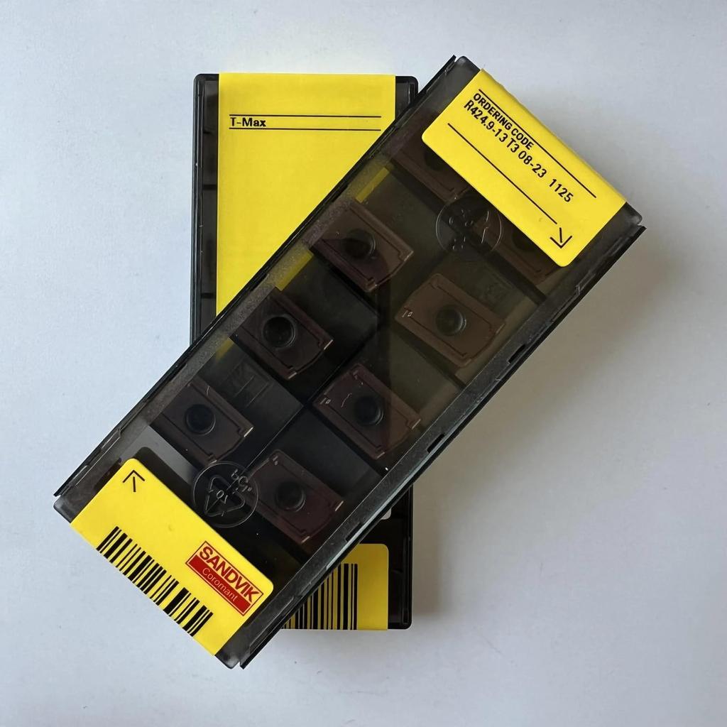 Original Sandvik / R424.9-13T308-23 1125 /CNC CARBIDE Tool Blade 10 Pcs