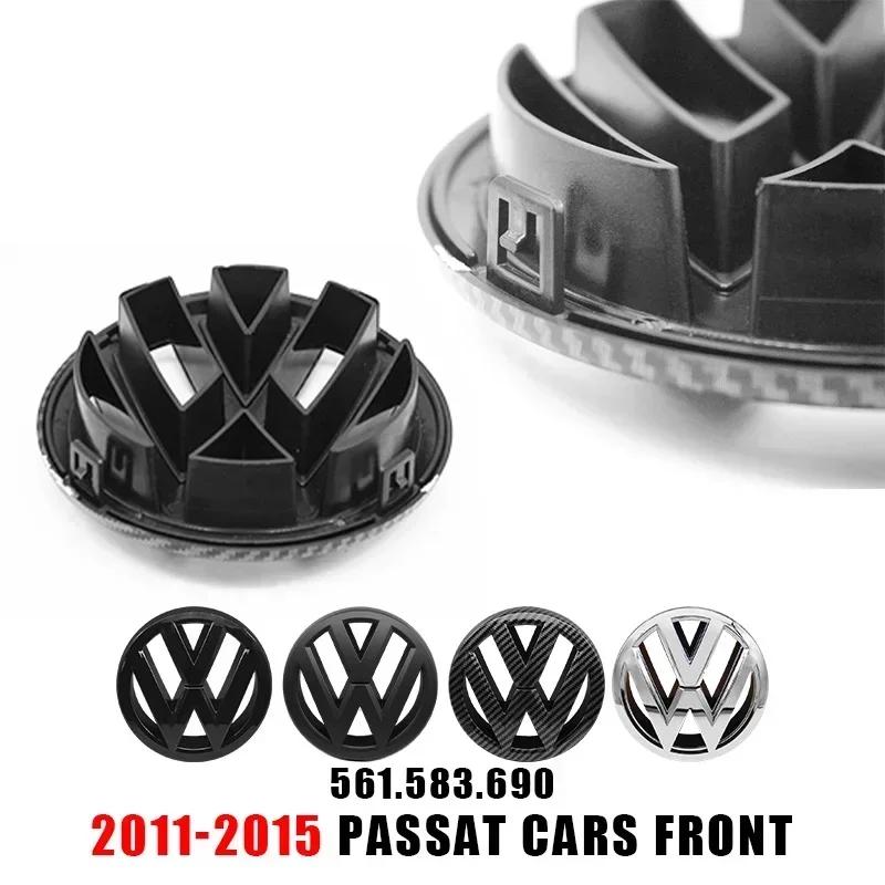3D ABS For Volkswagen PASSAT B6 B7 2011-2015 Passat B8 2016-2018 Car Badge Hood Front Fence Rear Trunk Emblem Sticker Decorate