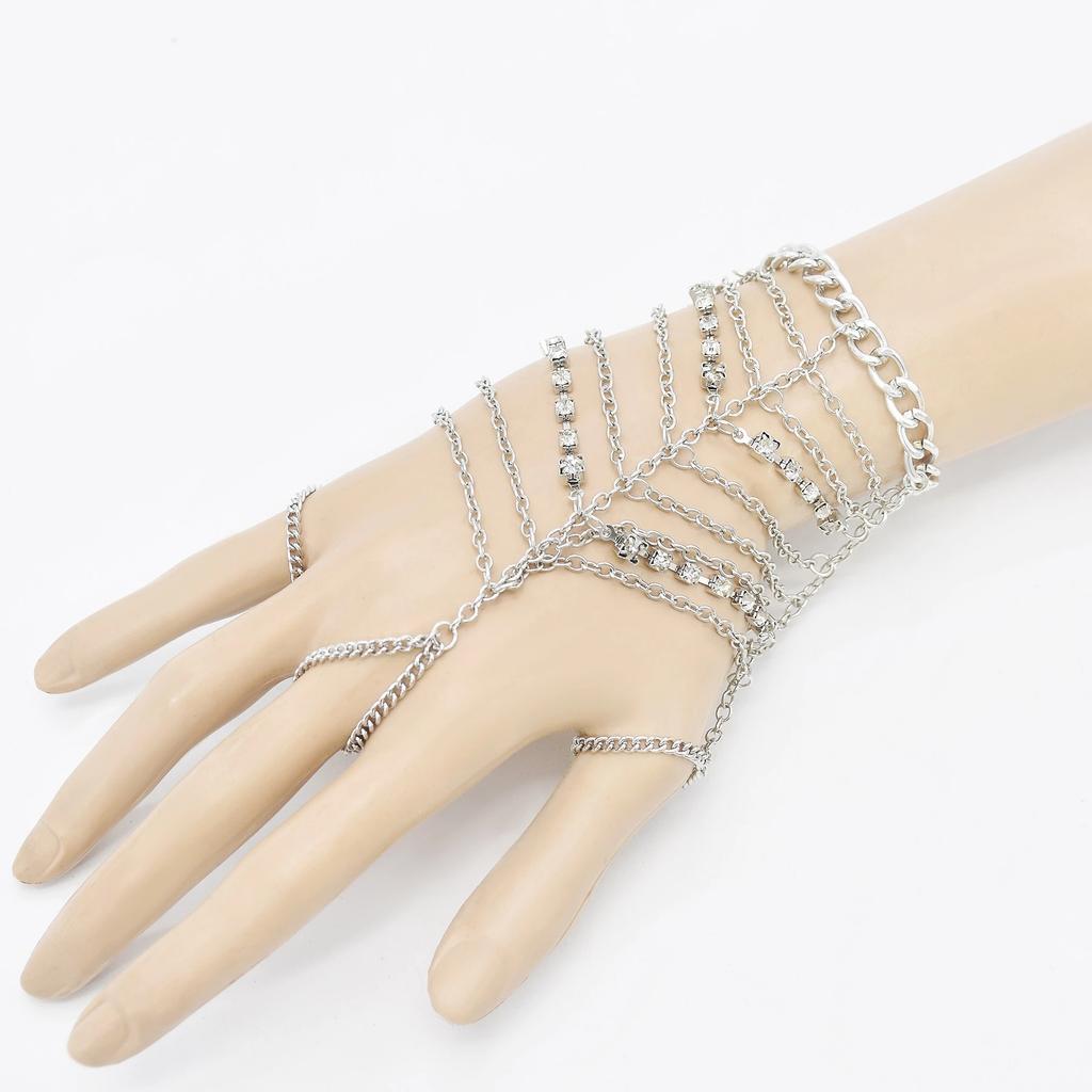 Bohemian Coin Charm Slave Bracelets For Women Vintage Silver Color Bracelet Gypsy Ethnic Tribal Festival Indian Jewelry Turkish