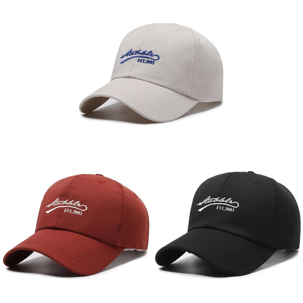 Cotton Embroidery Alphabet Baseball Cap Outdoor Breathable Hat Gifts Sunhat