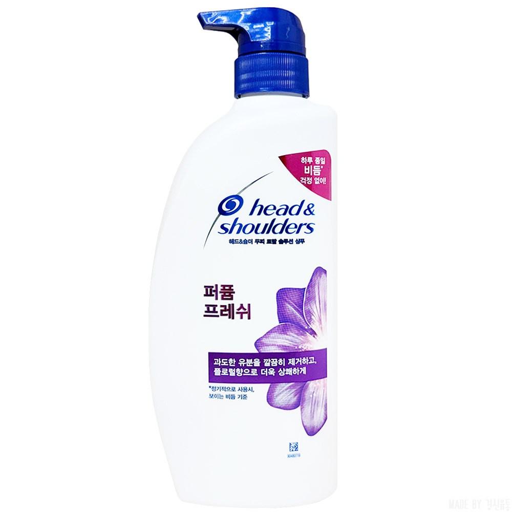 Head & Shoulders Perfume Fresh Shampoo Floral Scent 750ml 4 pcs