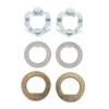 Spindle Nut and Washer Kit K7133500 Accurate Thread Excellent Sealing Replacement for EZ Lube Axles