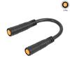 PE 3-pin Extension Cable Male and Female Electric Bicycle Wire Plug  Suitable for Electric Bicycle