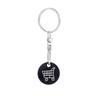 Metal Cart Key Key Chain Mini Trolley Keychain New Key Ring  Supermarket Use