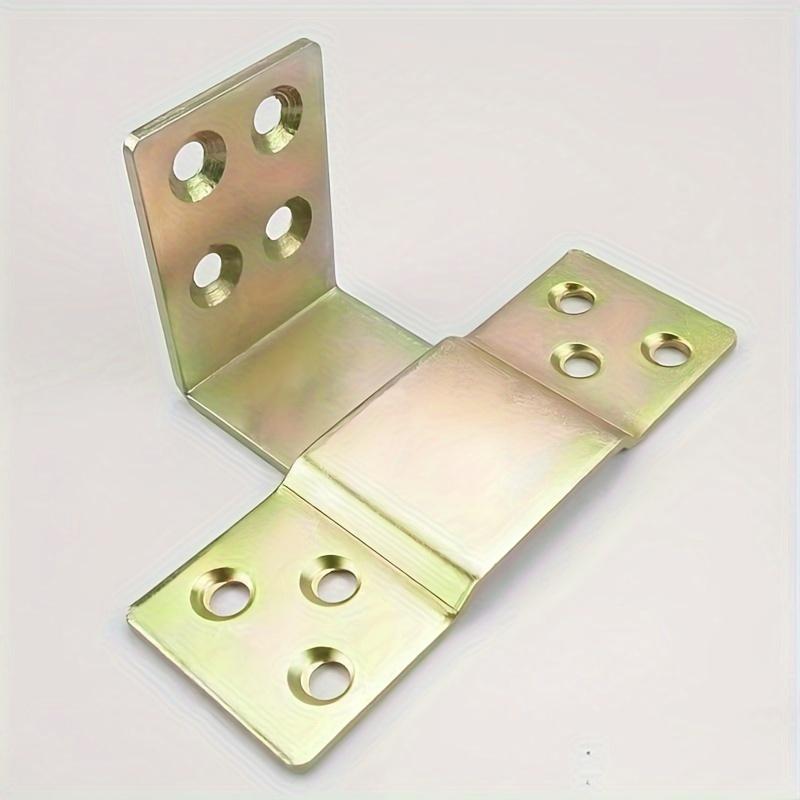 Комплект крепежа для каркаса кровати из массива дерева повышенной прочности — включает 2 комплекта крючков, пряжек и винтов для легкой сборки