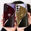 Милый Золотой Тигр Коричневый Для Samsung A20 30 22 23 24 A25 26 31 32 A33 34 35 42 50 51 52 53 54 55 56 70 71 72 73 стеклянный чехол для телефона