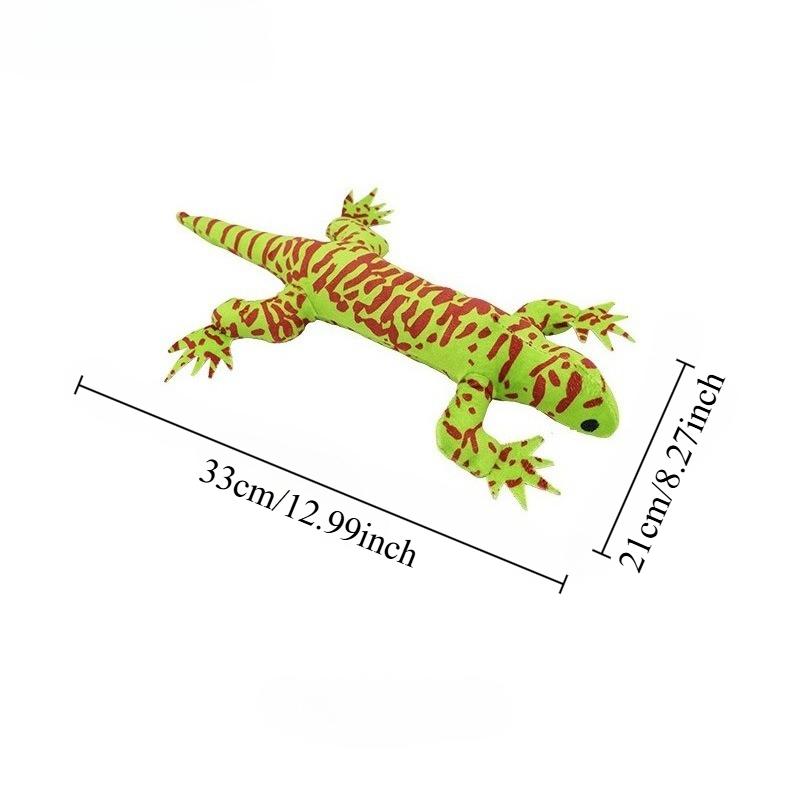 Cat Interactive Toy Bite Resistant Simulation Lizard Catnip Plush Chew Toy For Kitten Cats