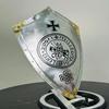 71.12 Cm Templar Shield Medieval Knight Armor Crusader Shield Battle Knight Heater Shield Best Gift