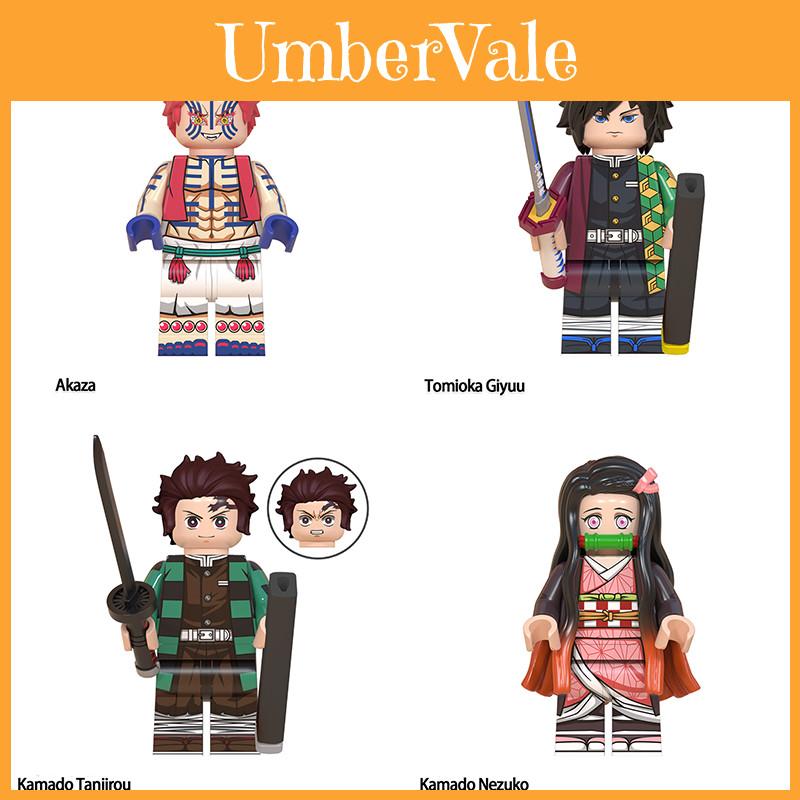 Build Your Own Mini Demon Slayer Set With Kamado Tanjirou And Colorful Blocks