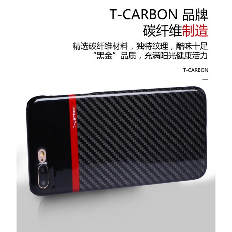 Dual-color Carbon Fiber Phone Case IPhone 7 Plus Slim Protective Cover With Camera Protection