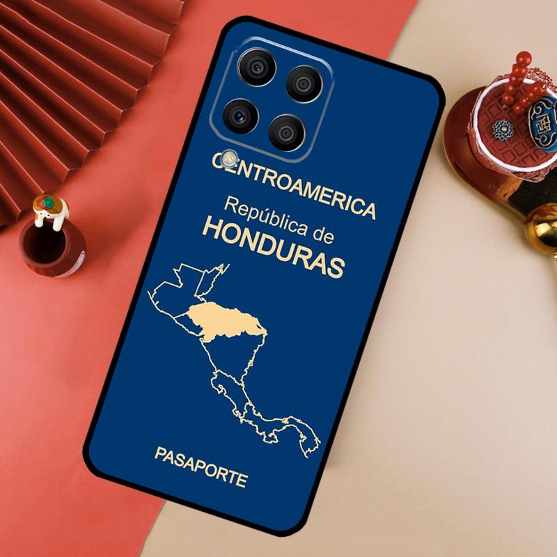 Honduran Flag For Samsung Galaxy M31 M32 M52 M16 M11 M21 M13 M33 M35 M53 M55 M15 M14 M34 M54 M12 M06 Case