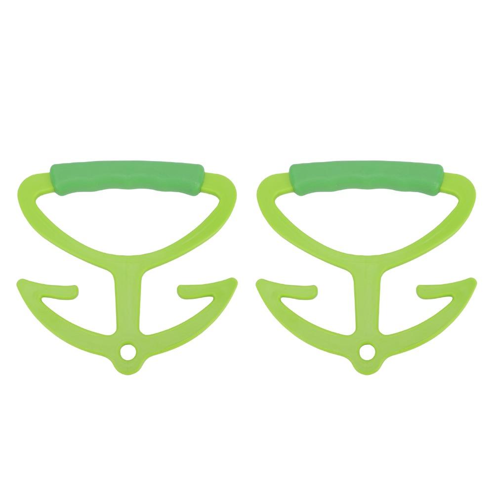2Pcs Soft Grip Grocery Bag Holder Green Bag Handle Holder Shopping Bag Carrier Shopping Carry