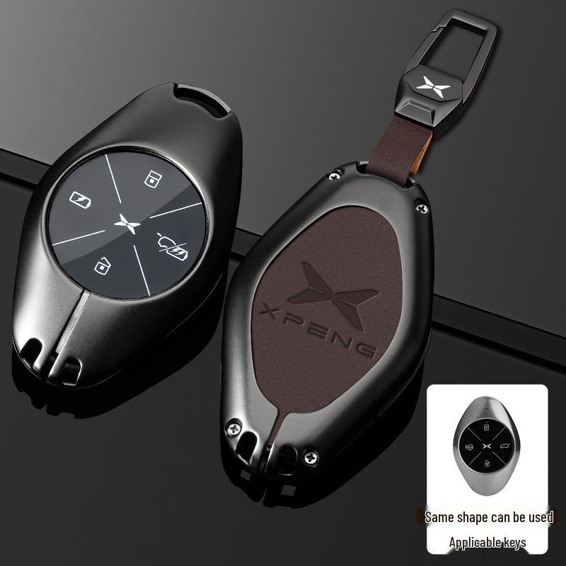 Xiaopeng Key Case: Fits 23 Models Including P7, P7i, P5, G3, G3i, G9, G6 - Men's Car Key Shell with Advanced Modifications