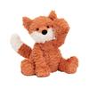 Jellycat Волнистая меховая серия Лиса Успокаивающий компаньон Оранжевая кукла Плюшевая кукла 23см высотой