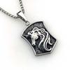 A new retro and distinctive stainless steel  pendant necklace and a trendy-hop punk sweater chain