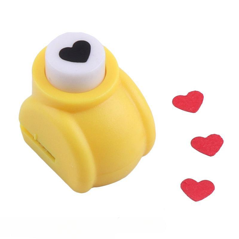 1 шт. цвет корпуса случайный мини-дыроколы для скрапбукинга, резак ручной работы, открытка, ремесло, печать, сделай сам, цветок, бумага, ремесло, дырокол, форма дырокола