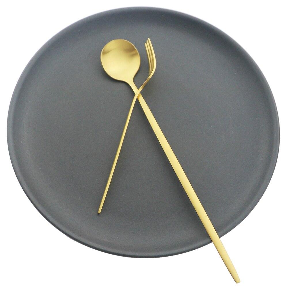 6 шт. цветной набор вилок, чайный торт, вилка для закусок, столовые приборы, столовые приборы, матовая посуда из нержавеющей стали, десертная фруктовая вилка, набор столового серебра