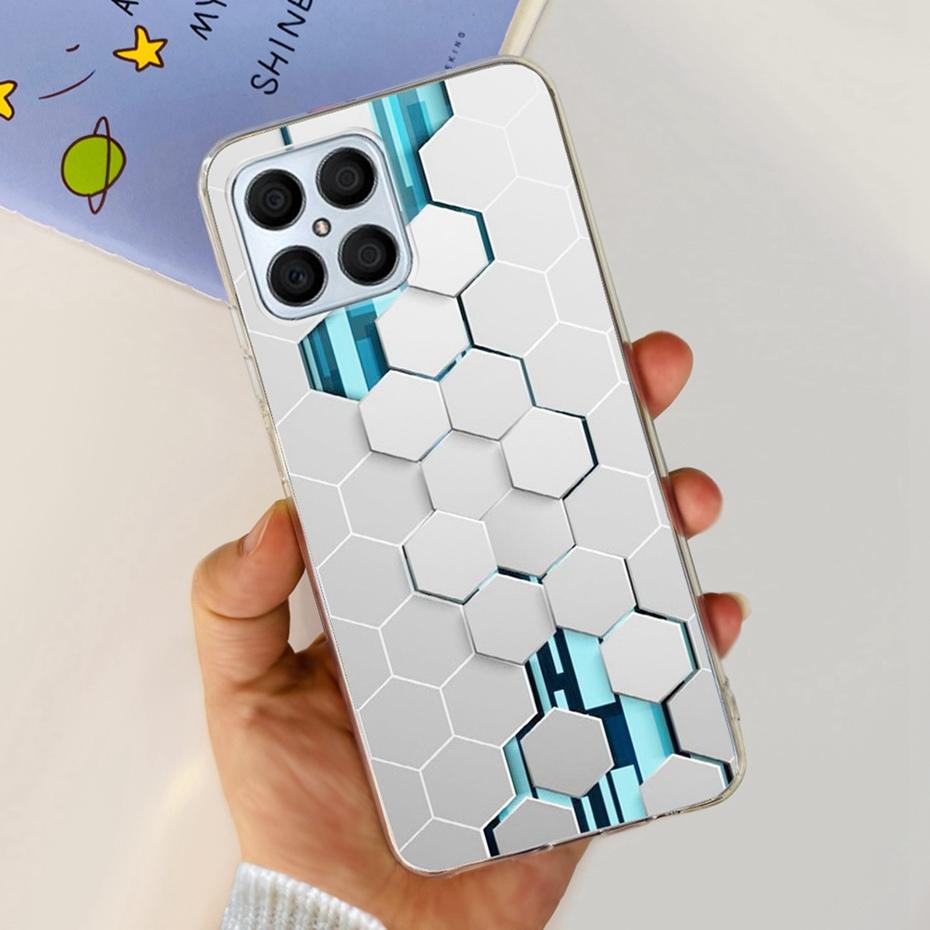 Модный чехол с классным рисунком для Honor X8 TFY-LX1 TFY-LX2 TFY-LX3 Мягкая силиконовая TPU задняя крышка для чехлов телефона HonorX8 X 8 4G