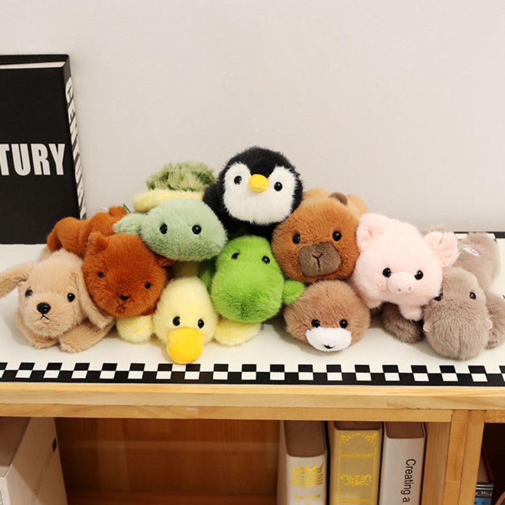 Пингвин Имитация Животное Игрушка Лежащая Поза Мягкая Кукла Капибара Детские Игрушки