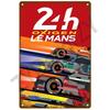 24 часа Ле-Мана Гоночное Соревнование в 1999 Металлическая Жестяная Табличка Декор Винтажная Настенная Тарелка Постер Классические Жестяные Таблички Декор для Гаража Бара