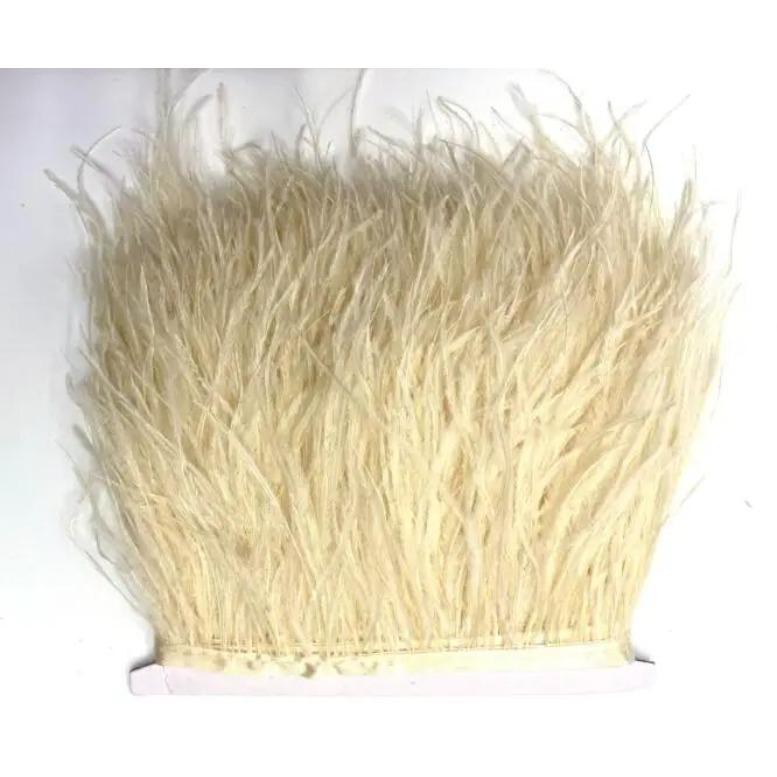 Feather5m Ostrich Hair Fringe Feather Trims Stage Costume Accessories Manufacturers