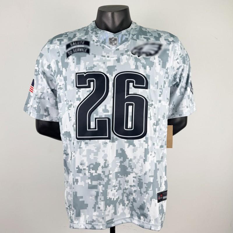 Philadelphia Eagles 1 HURTS Mens Football Jersey Training Game Wear Breathable Embroidered