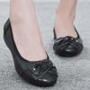 Genuine Cowhide Soft Sole Women's Flat Shoes - Non-Slip Nursing & Maternity Footwear