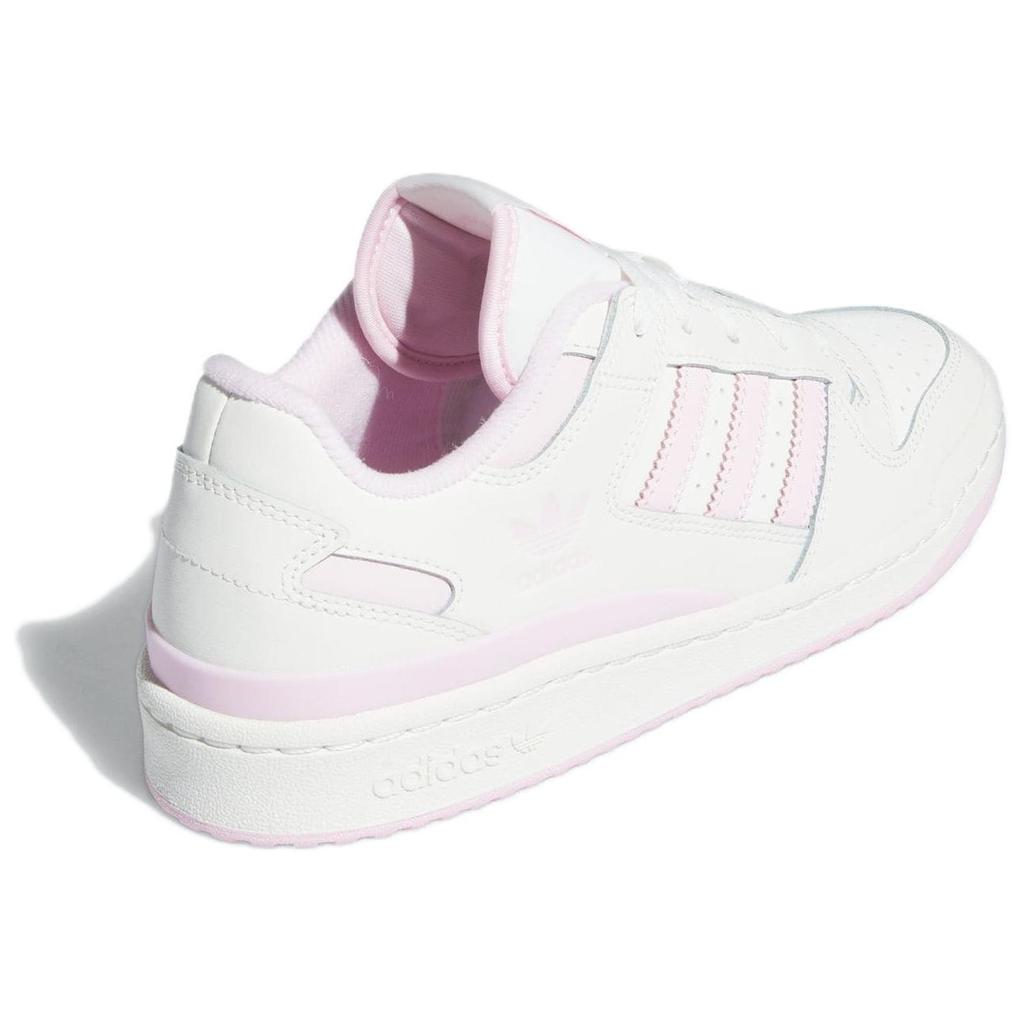 adidas Forum Low CL White Clear Pink Женские кроссовки Cloud-White IH7914