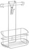 Pearl Metal Bath Style Double Coating Shower Rack Silver Width 255 X Depth 135 X Height 390mm H-8845 (excluding Parts)