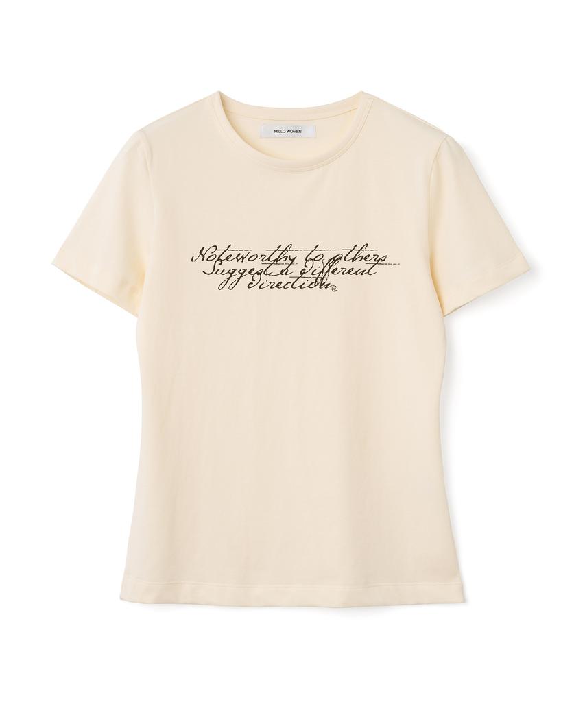 MILLO WOMEN Dudley T-Shirt [Pale Yellow]