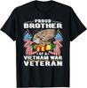 Proud Brother Of Vietnam Veteran Military Vet's Sibling Unisex T-shirt