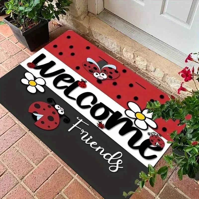 1 шт. Кухонные коврики с рисунком собаки, Нескользящие домашние придверные коврики, Поп-дизайн, Коврик для ванной, Коврик для ванной, Ковер для дома, Декор для раковины, Прачечной