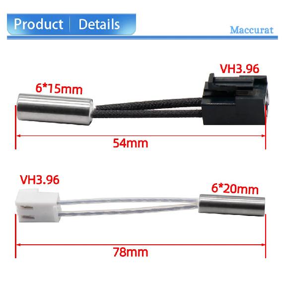 Artillery 3D Printer Parts Heating Tube Rod Wire 24V 40/65W with VH3.96 Terminal for Hornet Sidewinder SW-X2&Genius Pro Hotend