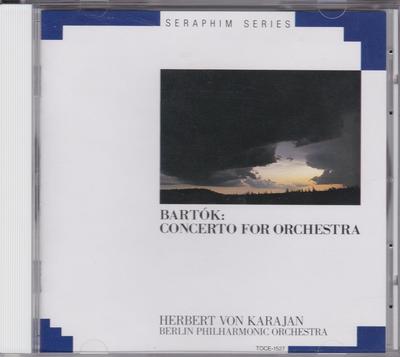 CD БЕРЛИНСКИЙ ФИЛАРМОНИЧЕСКИЙ ОРКЕСТР, БАРТОК; KARAJA - концерт для оркестра TOCE1527 Япония ОбиКлассика Б/У